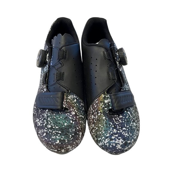 Like New Scurtain Cycling Shoes Unisex Black White Multicolor Size 37/6.5 - Picture 2 of 6